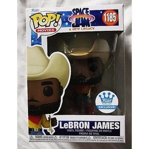 #1185 Lebron James Space Cowboy Funko Shop Exclusive Vinyl Figure Nba